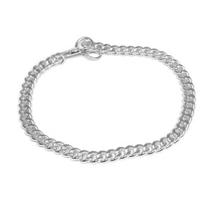 メンズブレスレット 925 スターリングシルバー カーブチェーン シルバーブレスレット サイズ調整可能 ハンドメイド 無垢の男性 シルバーチェーン ギフトボックス付き