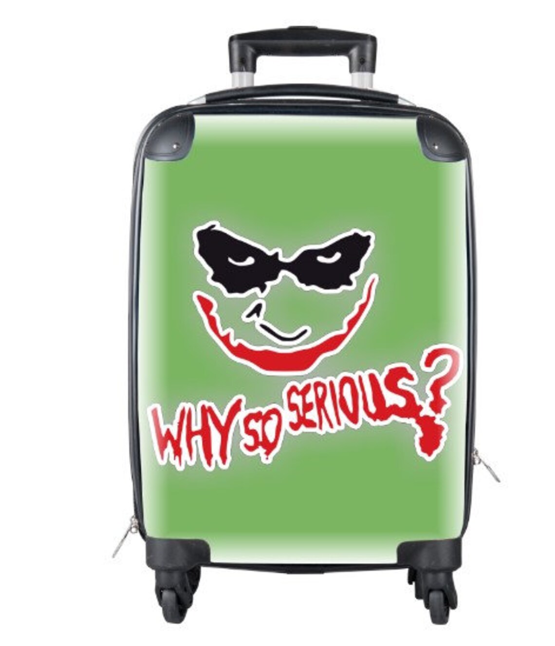 Joker Suitcase Luggage Cabin Travel Bag Gifts For Her Birthday Etsy