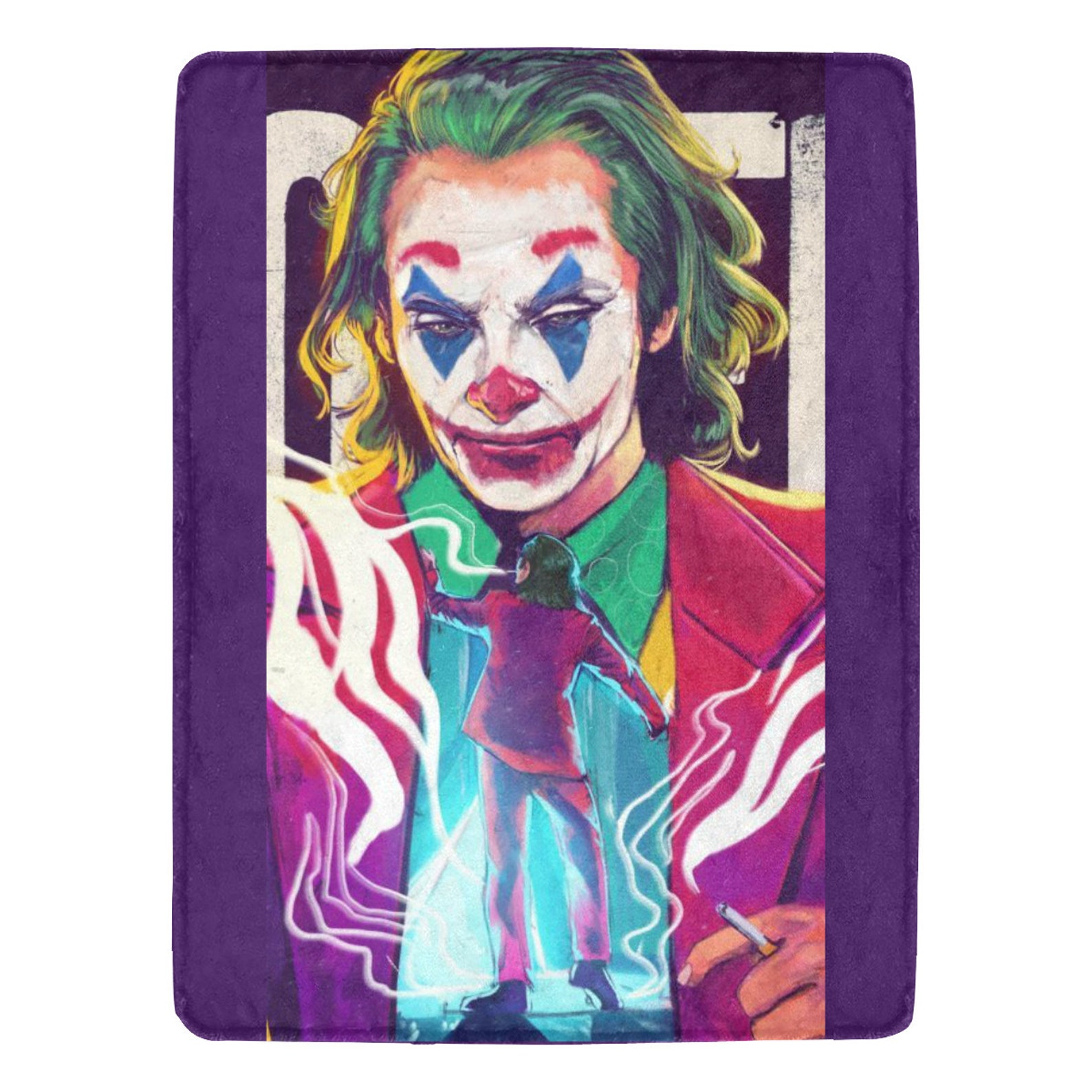 Joker Blanket Cozy Micro Fleece Anniversary Gifts For Her Etsy