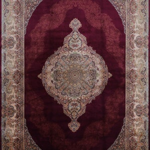 Red Oriental Rug, 6x9 Area Rug, Rustic Decor, Red Gold Rug, 5x8 Rugs, rugstarug, 4x6 rug, bedroom Rug, 2x3 rugs unique carpet from Turkey
