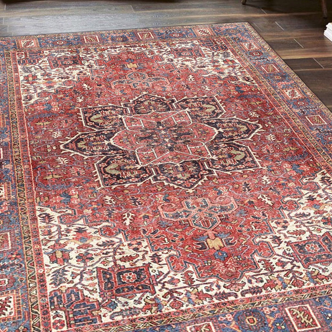 Heriz Rug / Persian Rug / Runner Rug / Area Rug / Bohemian Etsy