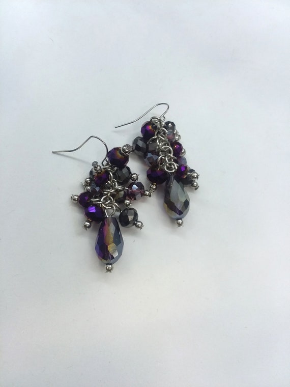 Crystals|Vitrail |Aurora Borealis | Dangle |Cluste