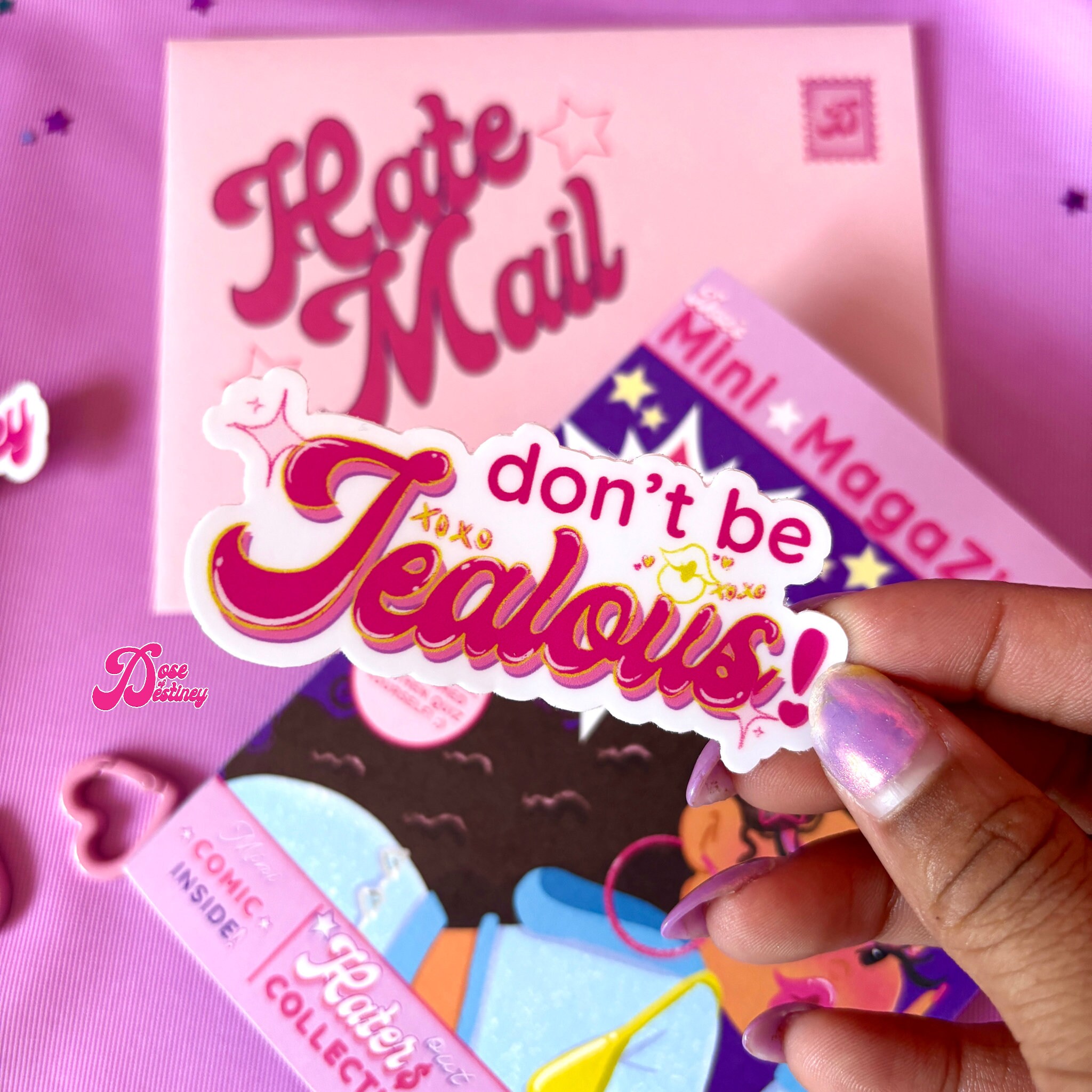 The Haters Magazine | Illustration - Zine - Y2K - Pink - 2000s - Etsy