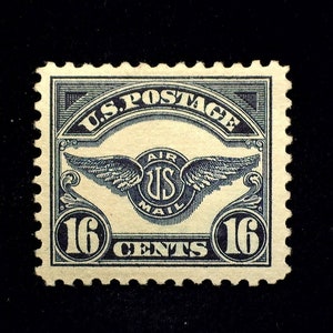 HS&C: Scott #C5 Mint 16 Cent Air Mail Vf/Xf LH Stamp