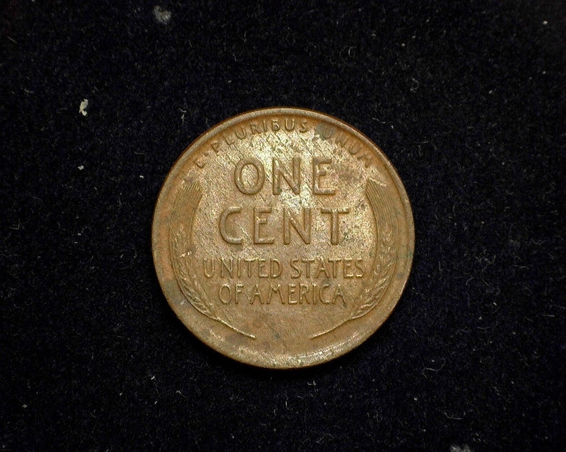 1926 Lincoln Wheat PennyCent AU US Coin HS/&C