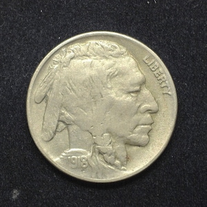 hs&c: 1918 D Buffalo Nickel VF - US Coin