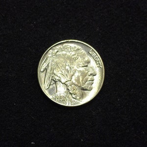 HS&C: 1937 Buffalo Nickel Brilliant Unc MS-63 - US Coin