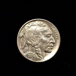 hs&c: 1936 P Buffalo Nickel BU CH - US Coin