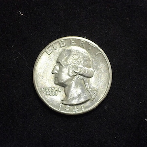 hs&c: 1941 D Washington Quarter UNC - US Coin
