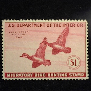 hs&c Scott #RW10 Mint Tiny gum skips. Choice. XF NH US Stamp