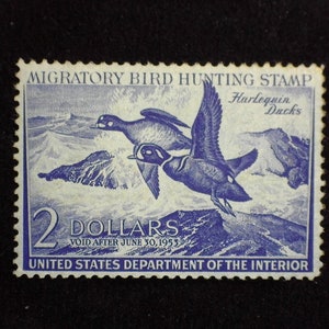 hs&c Scott #RW19 Mint VF LH US Stamp