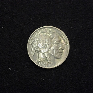 hs&c: 1937 Buffalo Nickel UNC - US Coin