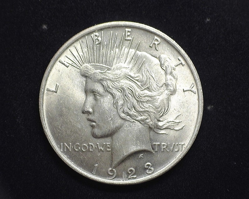 Hs&c: 1923 Peace Dollar BU - US Coin retailer