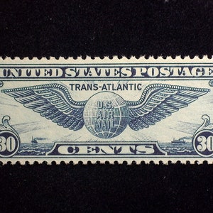 hs&c Scott #C24 Mint 30 Cent Winged Globe XF/Sup NH US Stamp