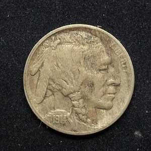 hs&c: 1914 S Buffalo Nickel XF - US Coin