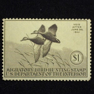 hs&c Scott #RW7 Mint F LH US Stamp