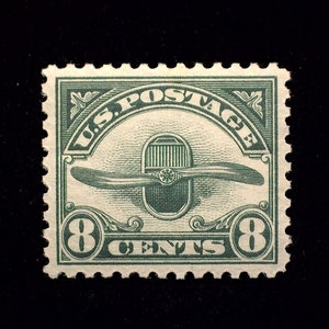 HS&C: Scott #C4 Mint 8 Cent Air Mail Choice Gem! Xf/Sup NH US Stamp
