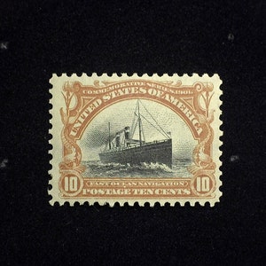 HS&C: Scott #299 MLH 10 cent Pan American Fresh Vf/Xf Stamp