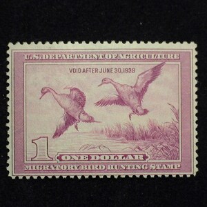 hs&c Scott #RW5 Mint F LH US Stamp