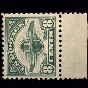 hs&c Scott #C4 Mint 8 Cent Air Mail Vf/Xf NH US Stamp