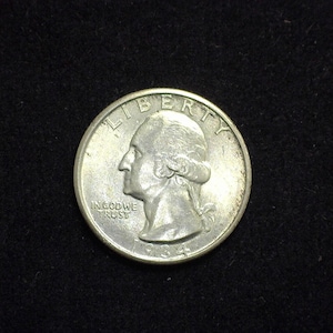 hs&c: 1934 Washington Quarter BU - US Coin