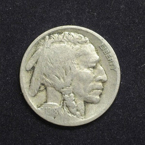 hs&c: 1918 D Buffalo Nickel F - US Coin