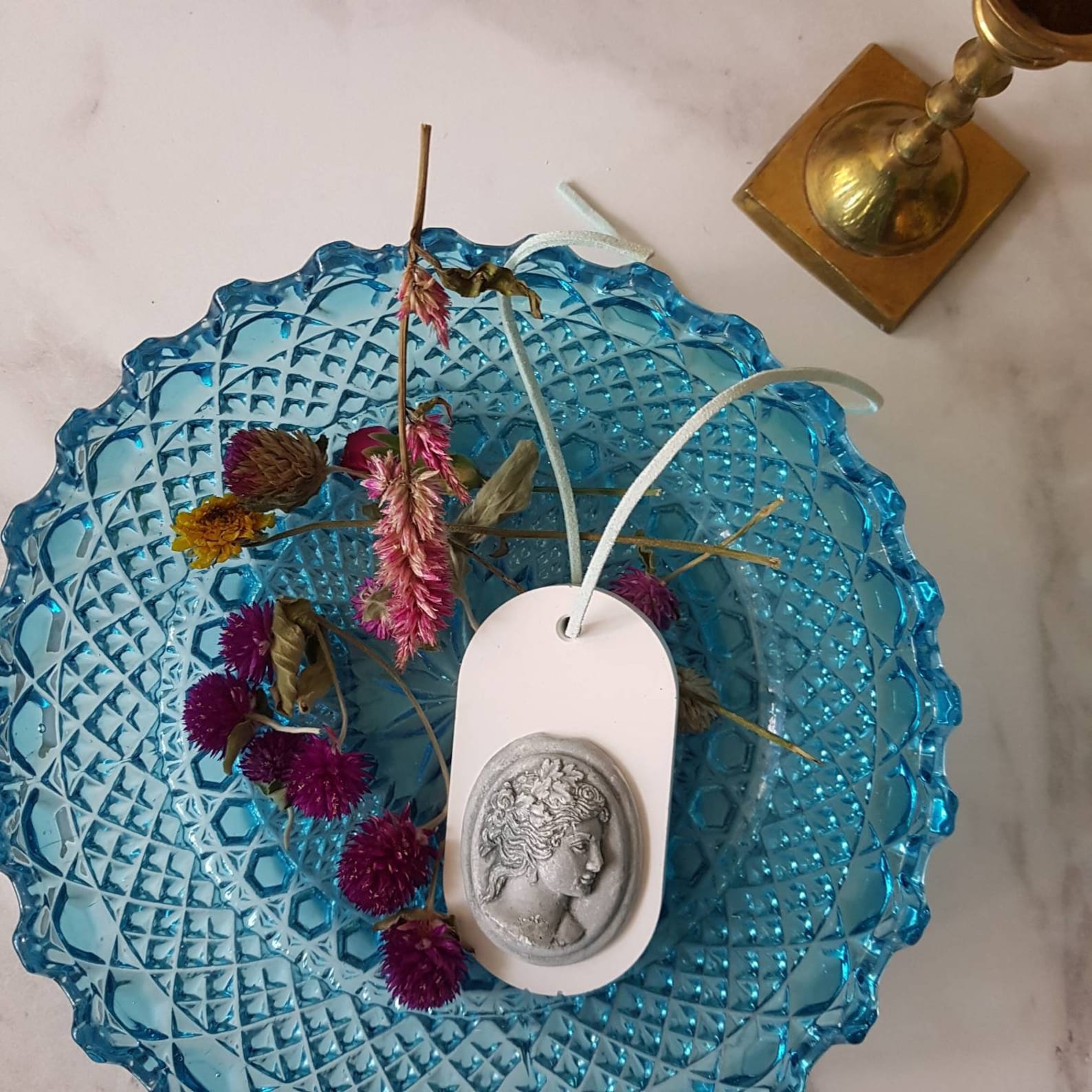 Handmade Plaster Air Freshener With Essential Oil Home Decor Etsy