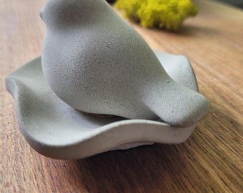 Concrete Bird Essential Oil Diffuser  Aromatherapy Home Decor