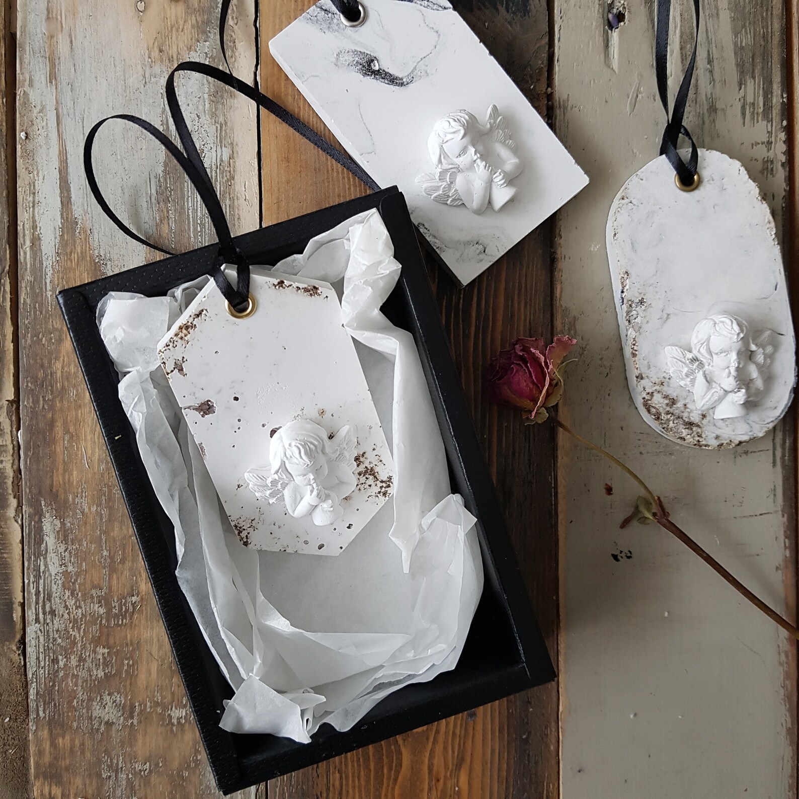 Handmade Plaster Air Freshener With Essential Oil Home Decor Etsy