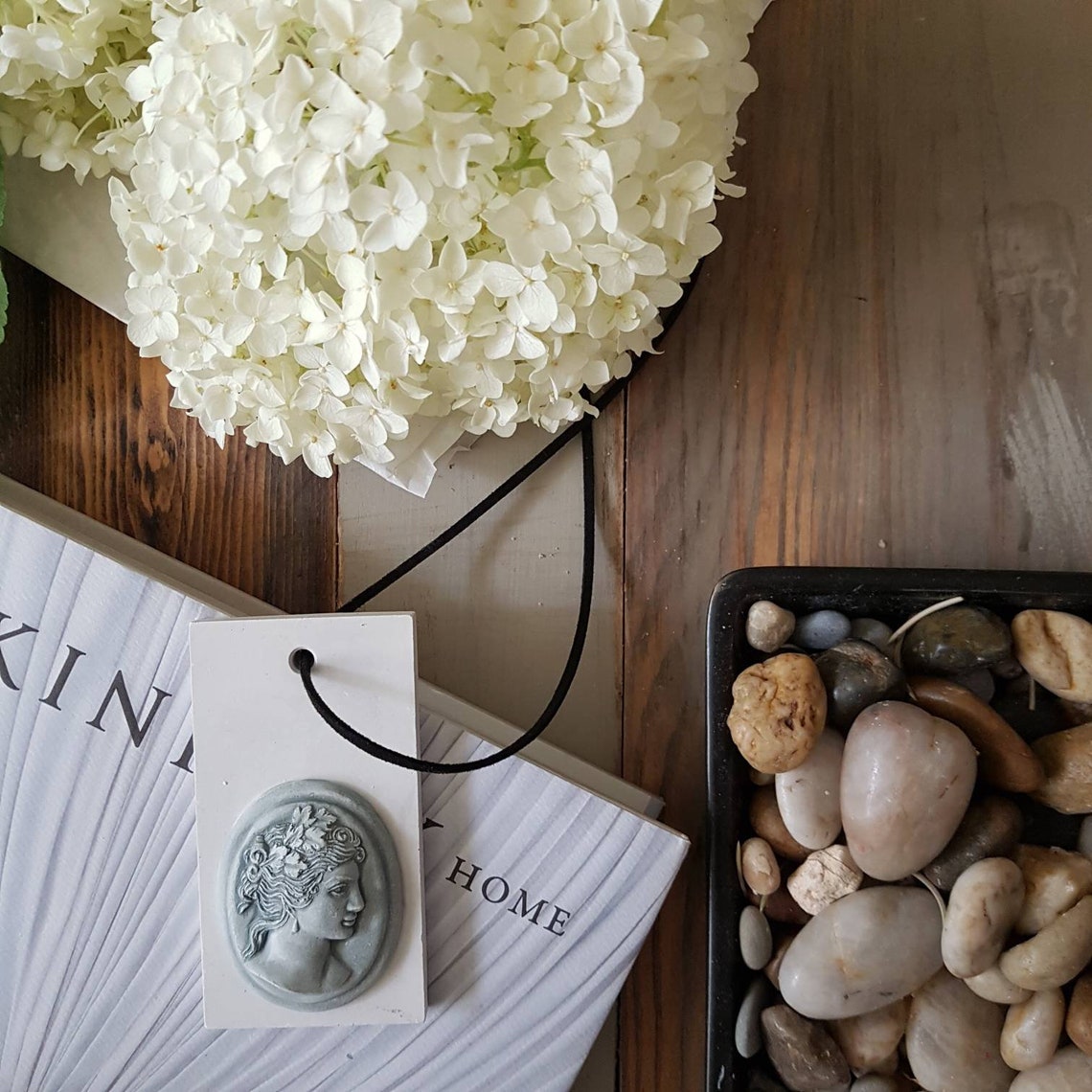 Handmade Plaster Air Freshener With Essential Oil Home Decor Etsy