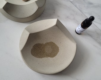 Concrete Diffuser for Essential oil  Home Decor Concrete plate  Home fragrance idea Essential oil diffuser Aromatherapy Diffuser