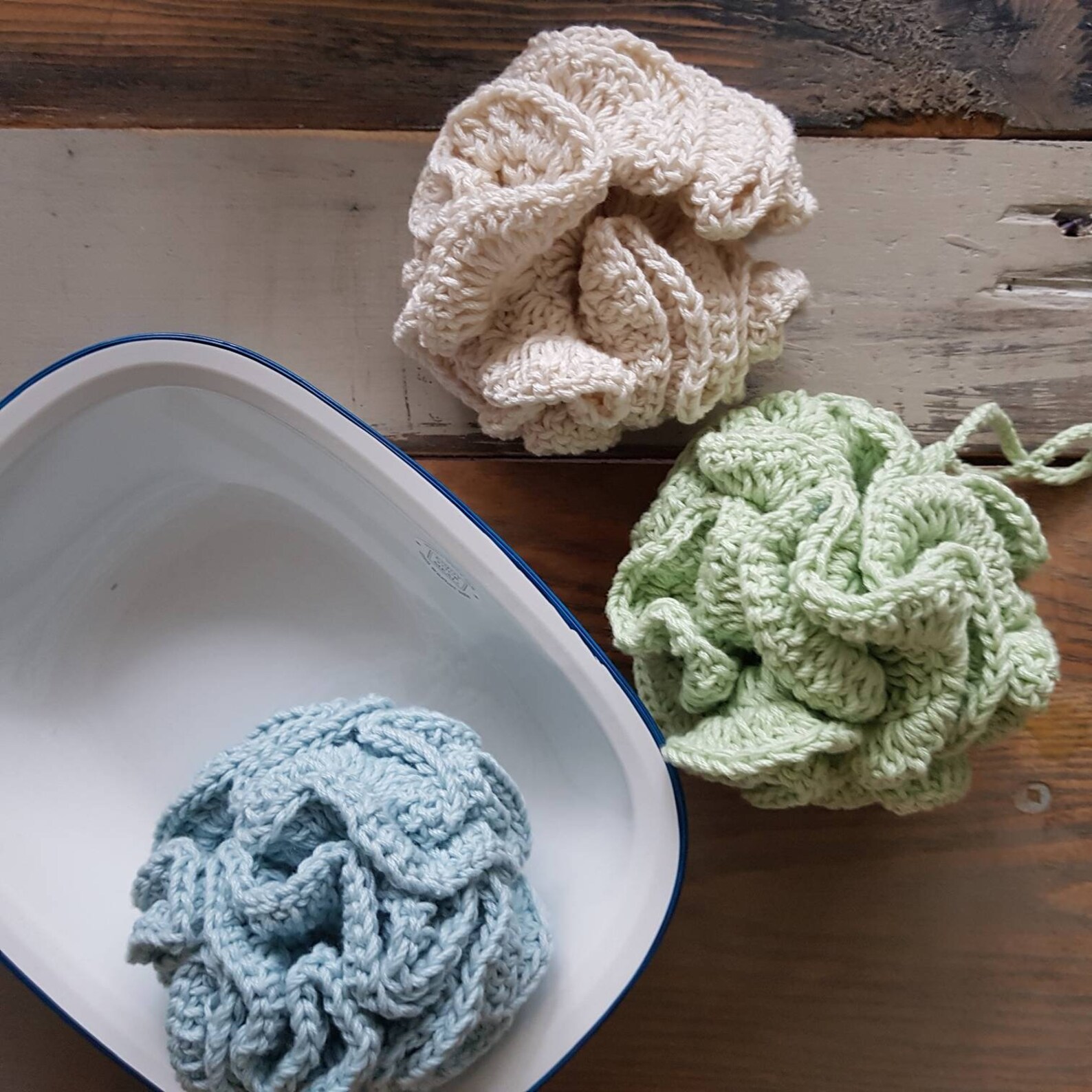 Shower Pouf Ecofriendly Shower Pouf Cotton Crochet Shower Etsy Canada