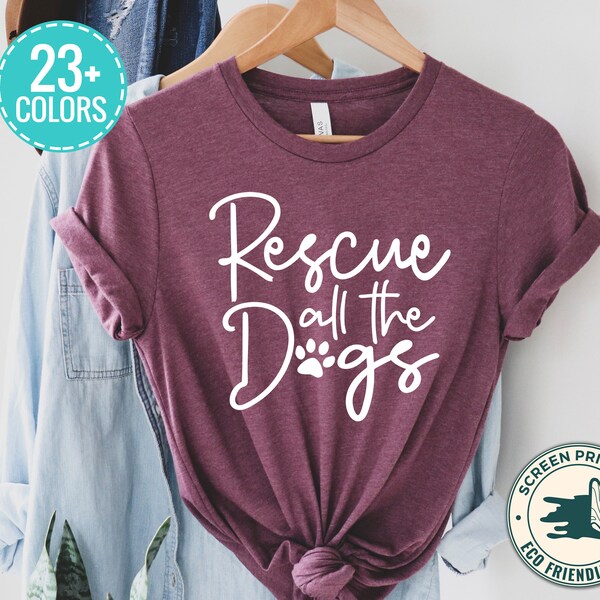 Animal Rescue Shirt Etsy