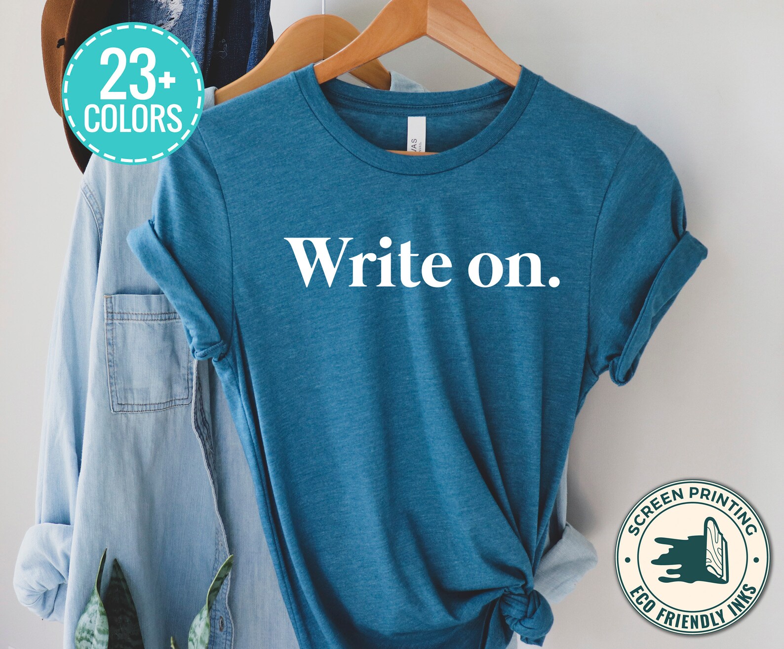 Write on T Shirt Writer Gifts Writing Tshirt Funny Graphic - Etsy