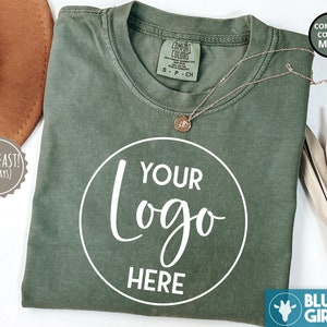 Custom Logo Shirt, Custom Logo on the Shirt Front or Back, Business Logo  Shirt, Your Logo Shirt, Colorful Logo Shirt, Brand Logo Shirt 