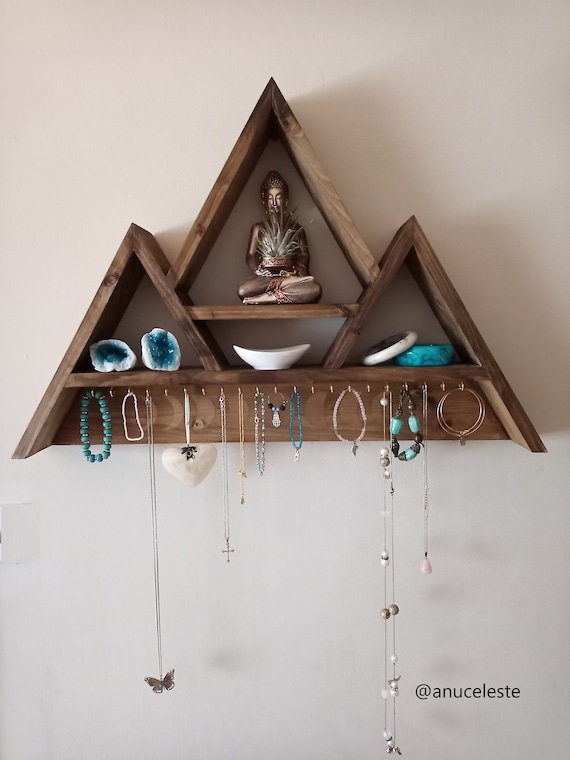 Crystal Jewellery Shelf Jewellery Shelf Crystal Shelf Etsy