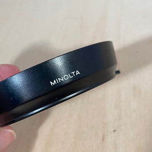 Minolta Plastic Lens Hood | A 28-85/3.4-4.5 | Vintage Minolta