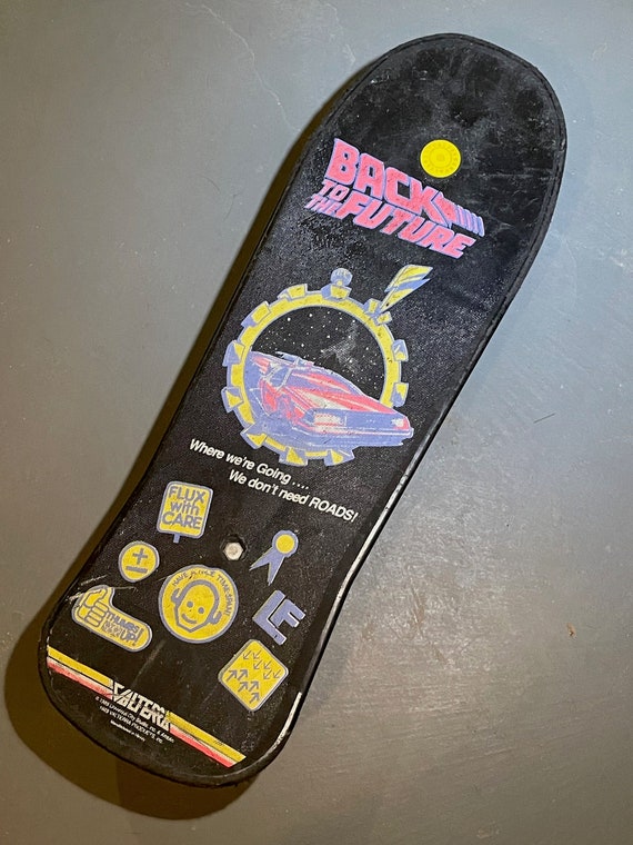 Back to the Future Skateboard Valterra Vintage Skateboard 1989 - Etsy