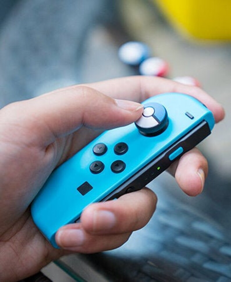 Pokemon Thumb Grip Set Nintendo Switch & Lite JoyCon Etsy