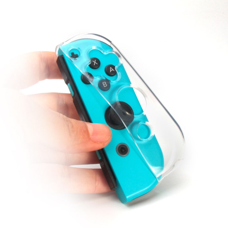 Clear Joy Con Case Nintendo Switch Soft Silicone Shell Cover Etsy
