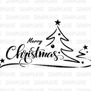 ALBERO DI NATALE Albero di Natale ALBERO DI NATALE SILHOUETTE Grafica vettoriale svg eps png