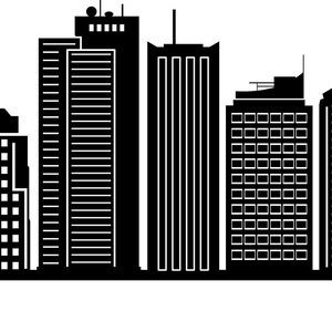 PHOENIX Skyline Outline Silhouette Vector svg eps jpg png