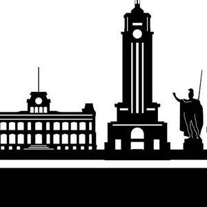 HAWAII Skyline Silhouette - svg - eps - jpg - png - zip - Download - Digital