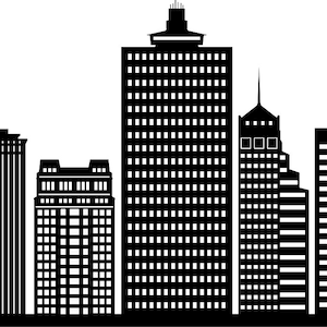 MEMPHIS SKYLINE Outline Silhouette Vector svg eps jpg png