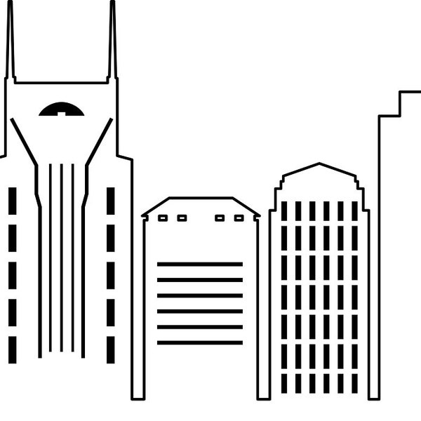 Nashville Skyline - Etsy