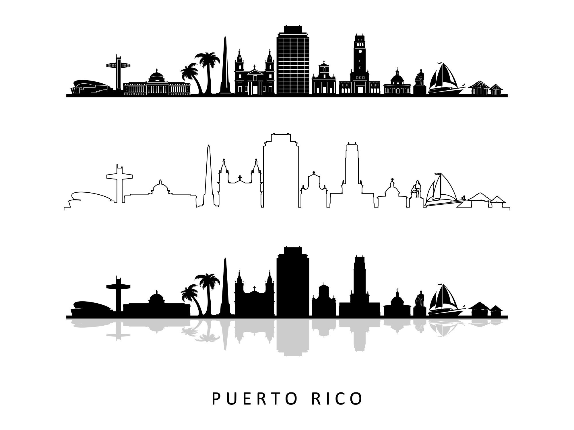 puerto-rico-island-outline