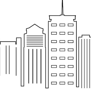 BOSTON Massachusetts City SKYLINE Outline Silhouette Vector svg eps jpg png
