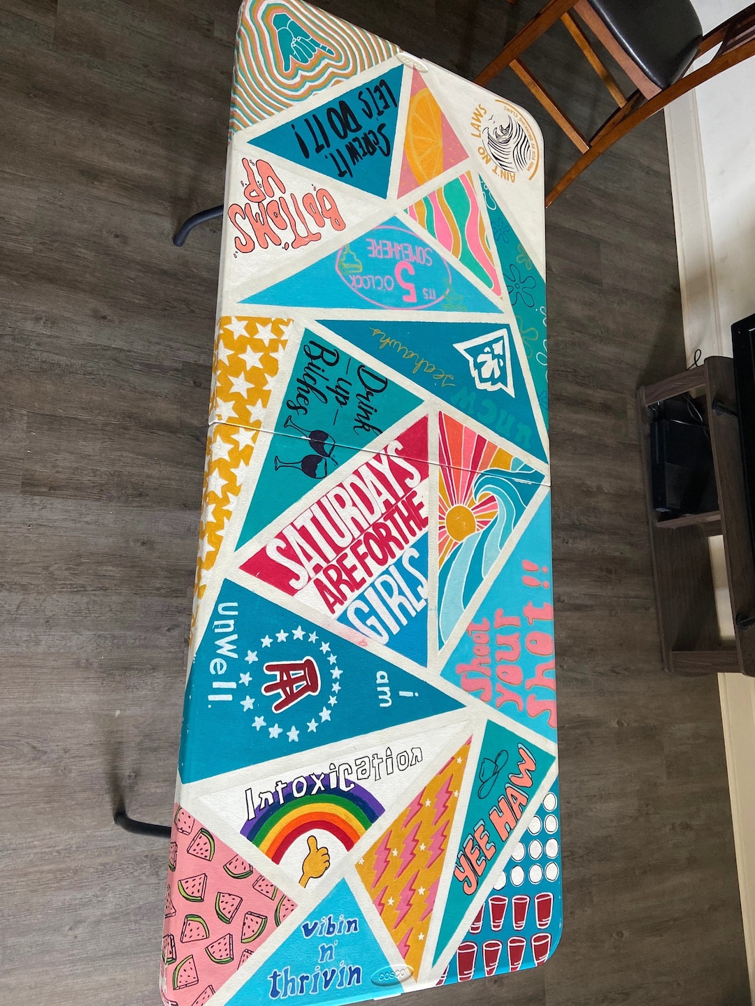 Custom Beer Pong Table Etsy