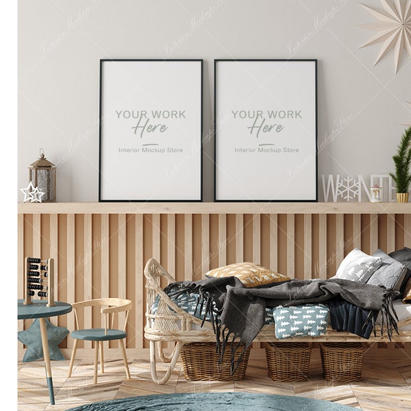 Frame mockup, Poster Mockup, Mockup in interior, Mockup Poster, Mockup, Mock, Minimalist mockup, Nursery interior frame mockup