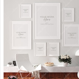 Rahmen Mockup, Poster Mockup, Mockup im Innenraum, Mockup Poster, Mockup, Mock, Minimalistisches Mockup, Innenrahmen Mockup